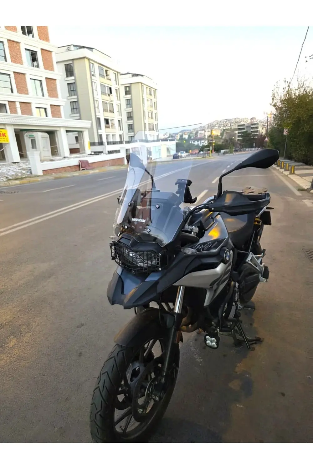 Bmw F750 GS Siperlik Ön Cam 2018-2023 Model 57cm Şeffaf Renkli 4m