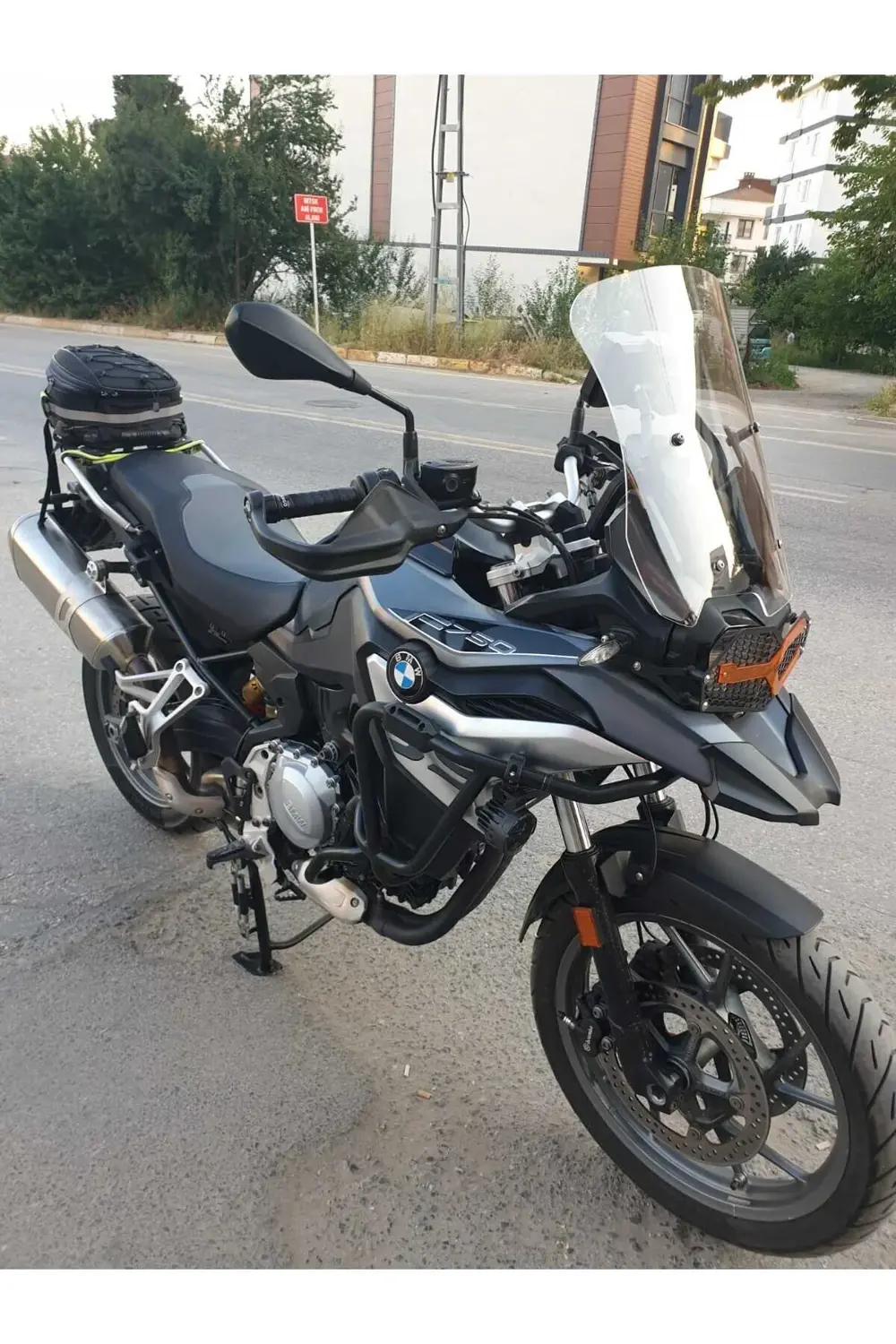 Bmw F750 Ön cam 2018-2023 Uyumlu Model'dir 48cm Şeffaf Renkli 4mm