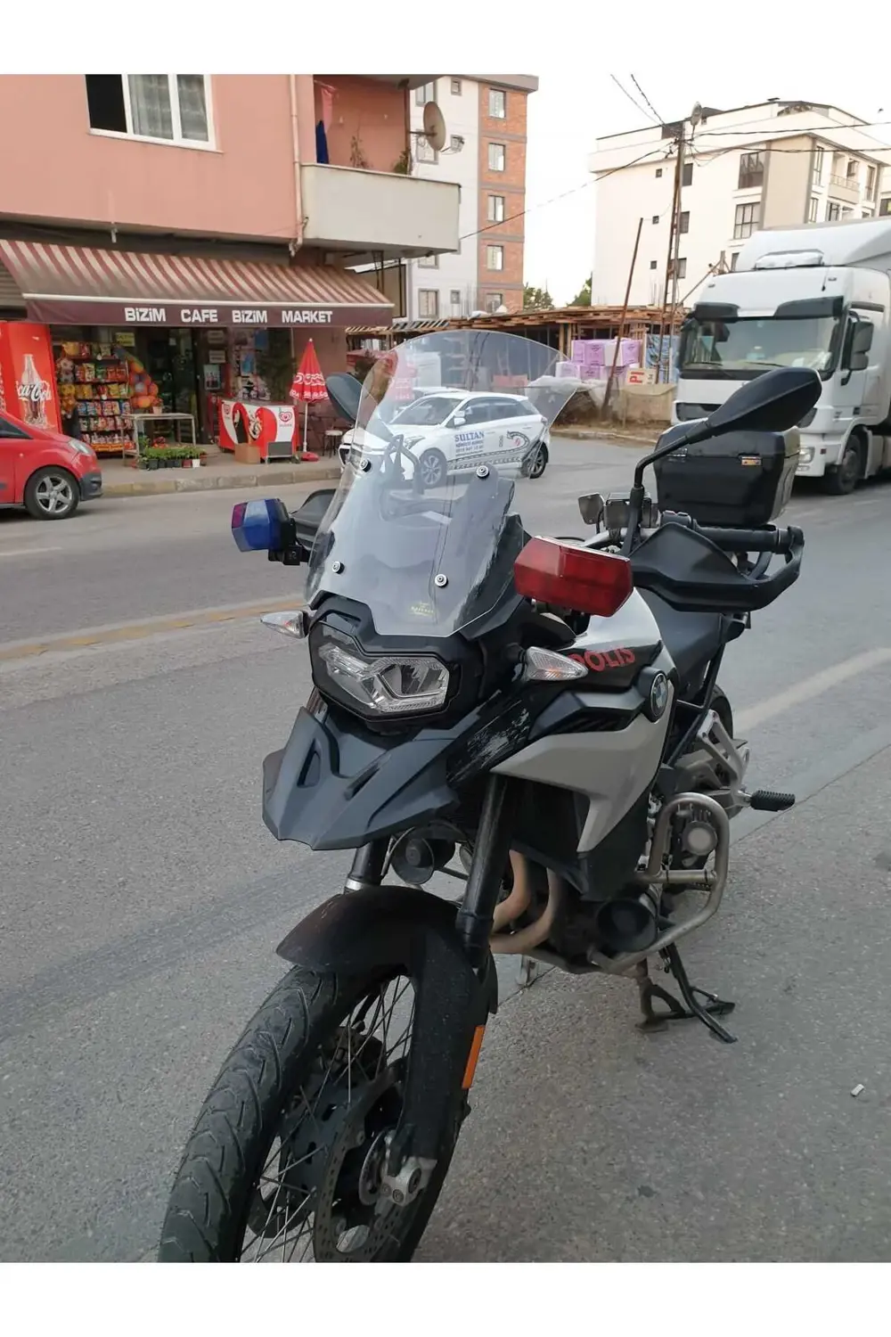 Bmw F850 GS ADV Ön Cam 2018 2023 Model 46cm Şeffaf Renkli 4mm