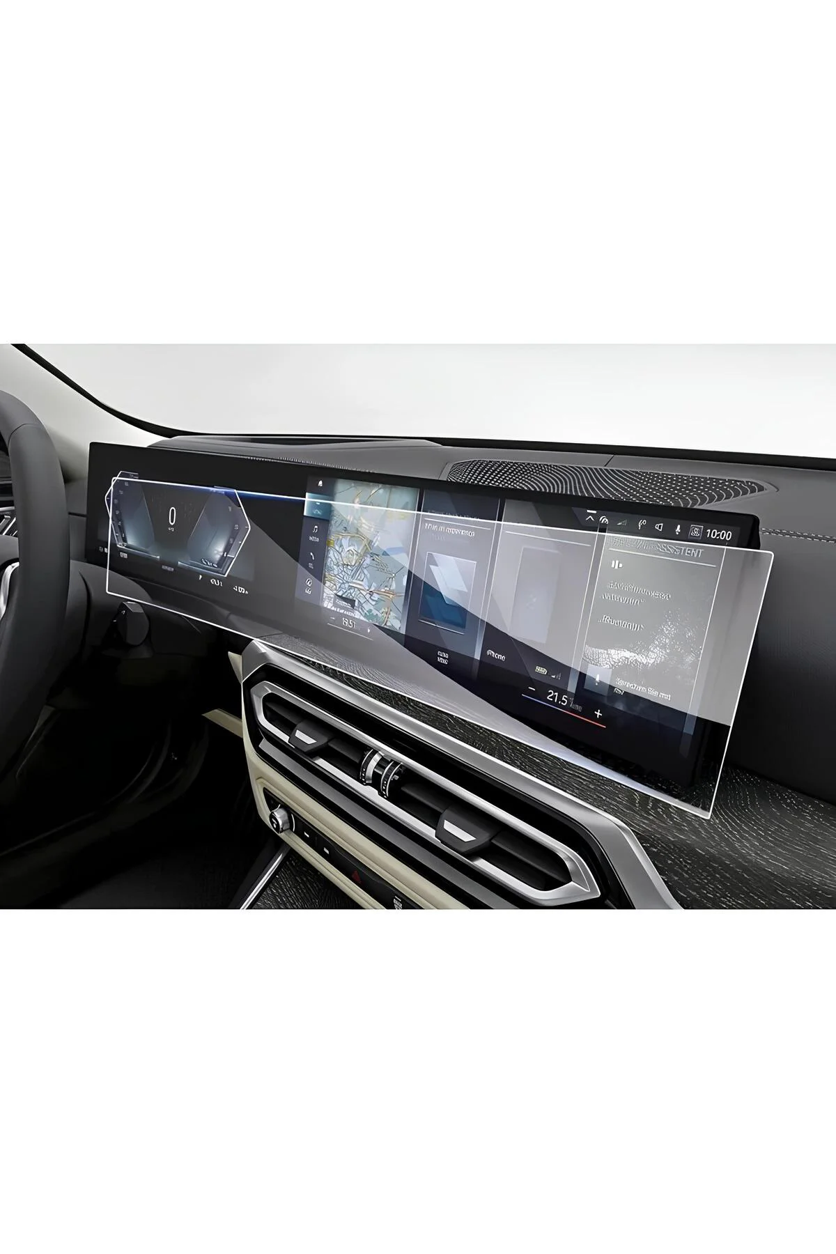 BMW i4 Dijital Gösterge ve Multimedya Bilgi Ekranı Uyumlu 9H Nano