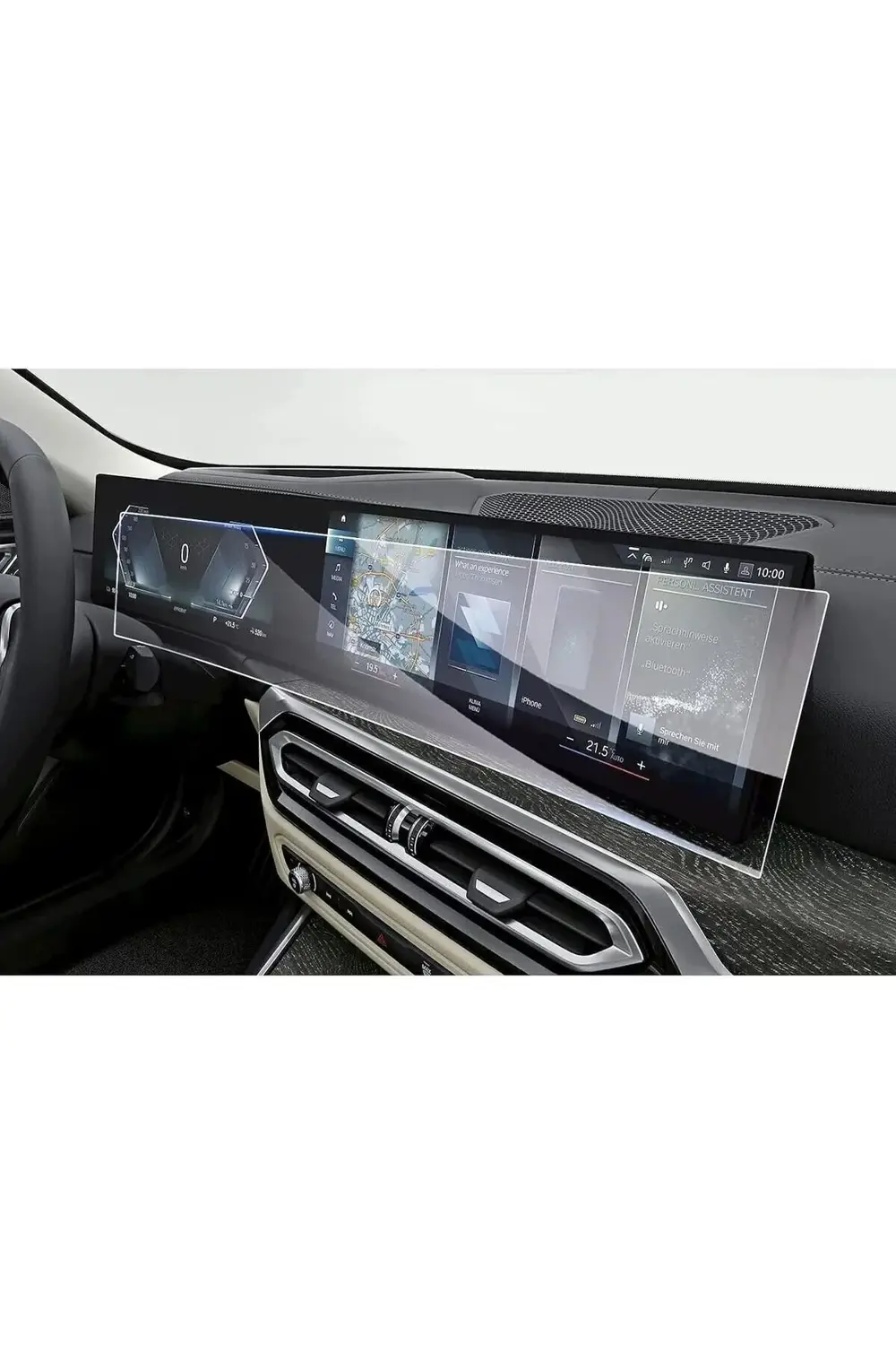 BMW i5 Dijital Gösterge ve Multimedya Bilgi Ekranı Uyumlu 9H Nano