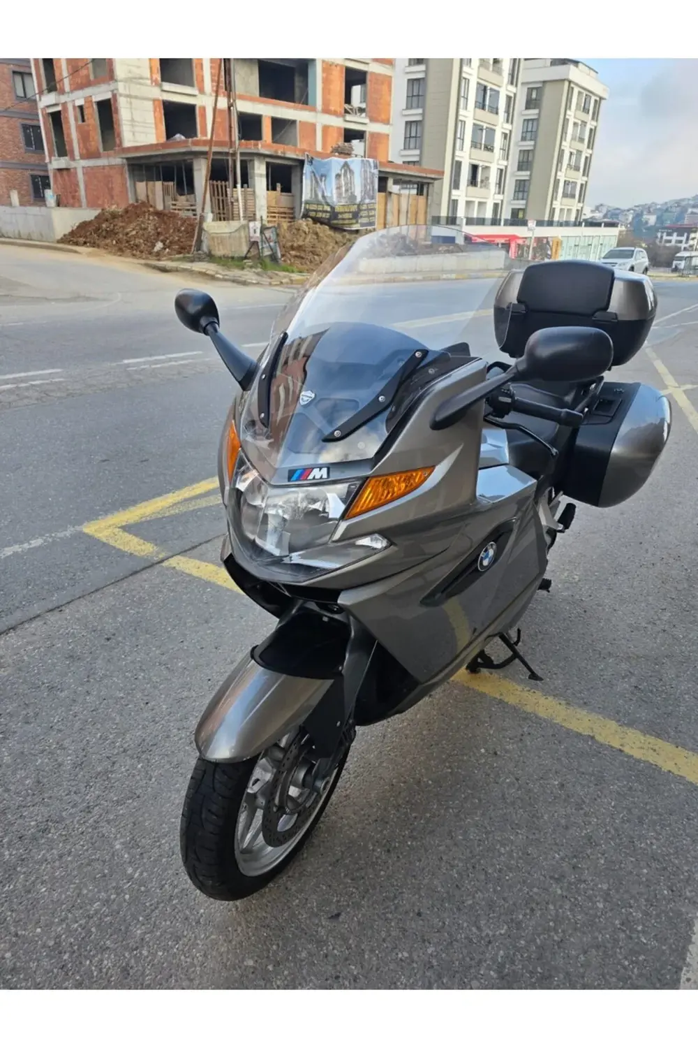 Bmw K 1300 GT Ön Cam 2009-2013 Model 65cm Şeffaf Renkli 4mm