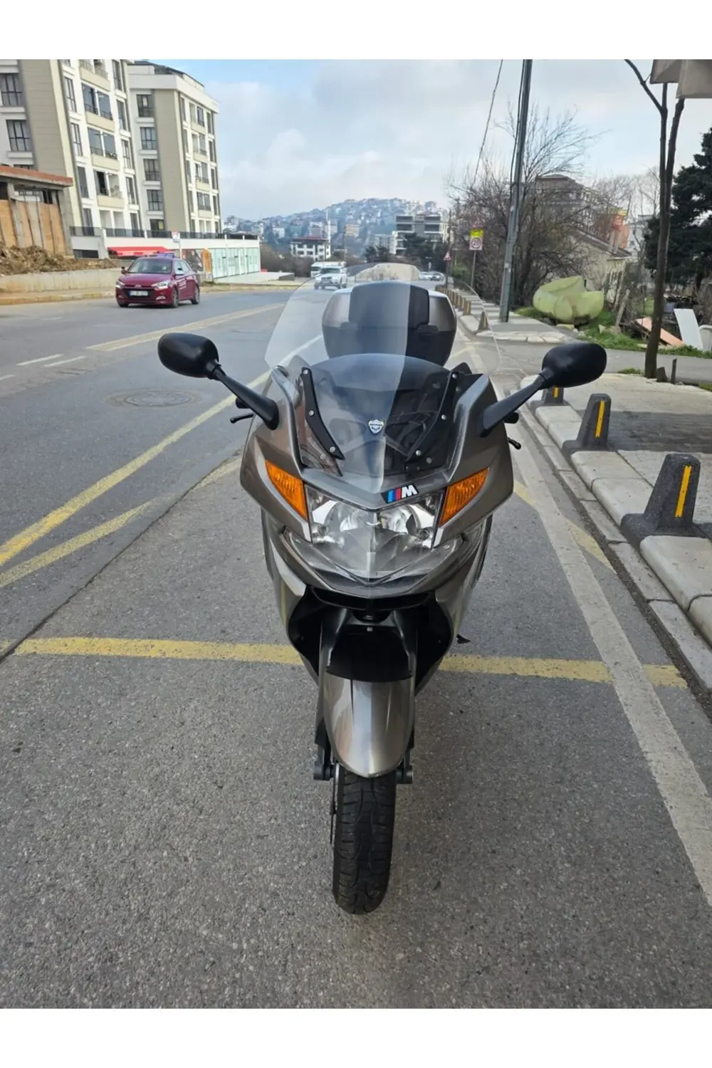 Bmw K 1300 GT Ön Cam 2009-2013 Model 65cm Şeffaf Renkli 4mm