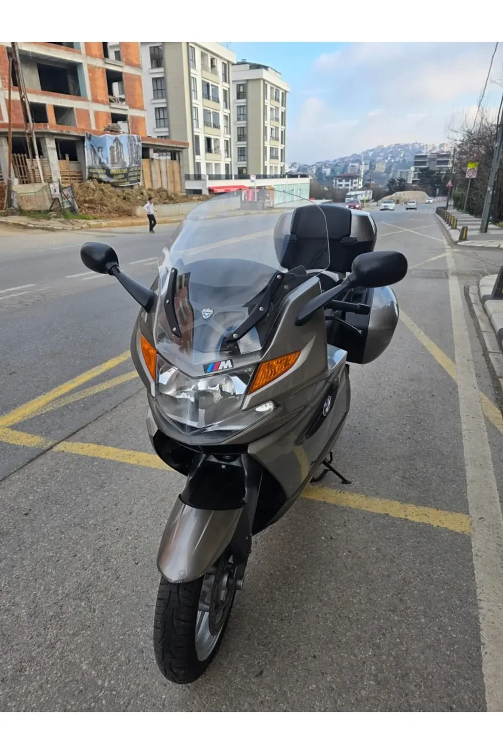 Bmw K 1300 GT Ön Cam 2009-2013 Model 65cm Şeffaf Renkli 4mm