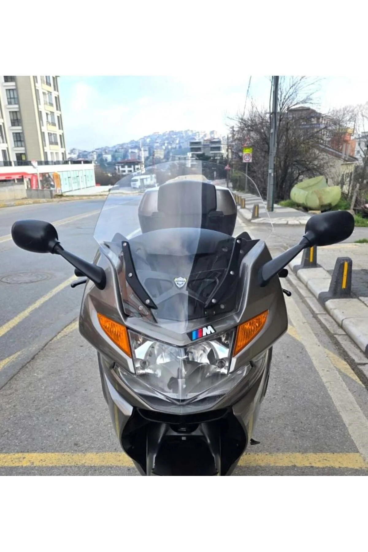Bmw K 1300 GT Ön Cam 2009-2013 Model 65cm Şeffaf Renkli 4mm