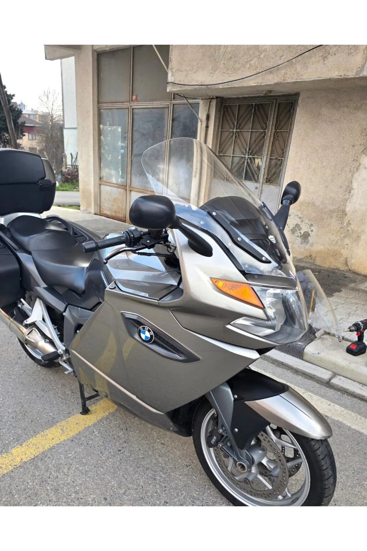Bmw K 1300 GT Ön Cam 2009-2013 Model 65cm Şeffaf Renkli 4mm