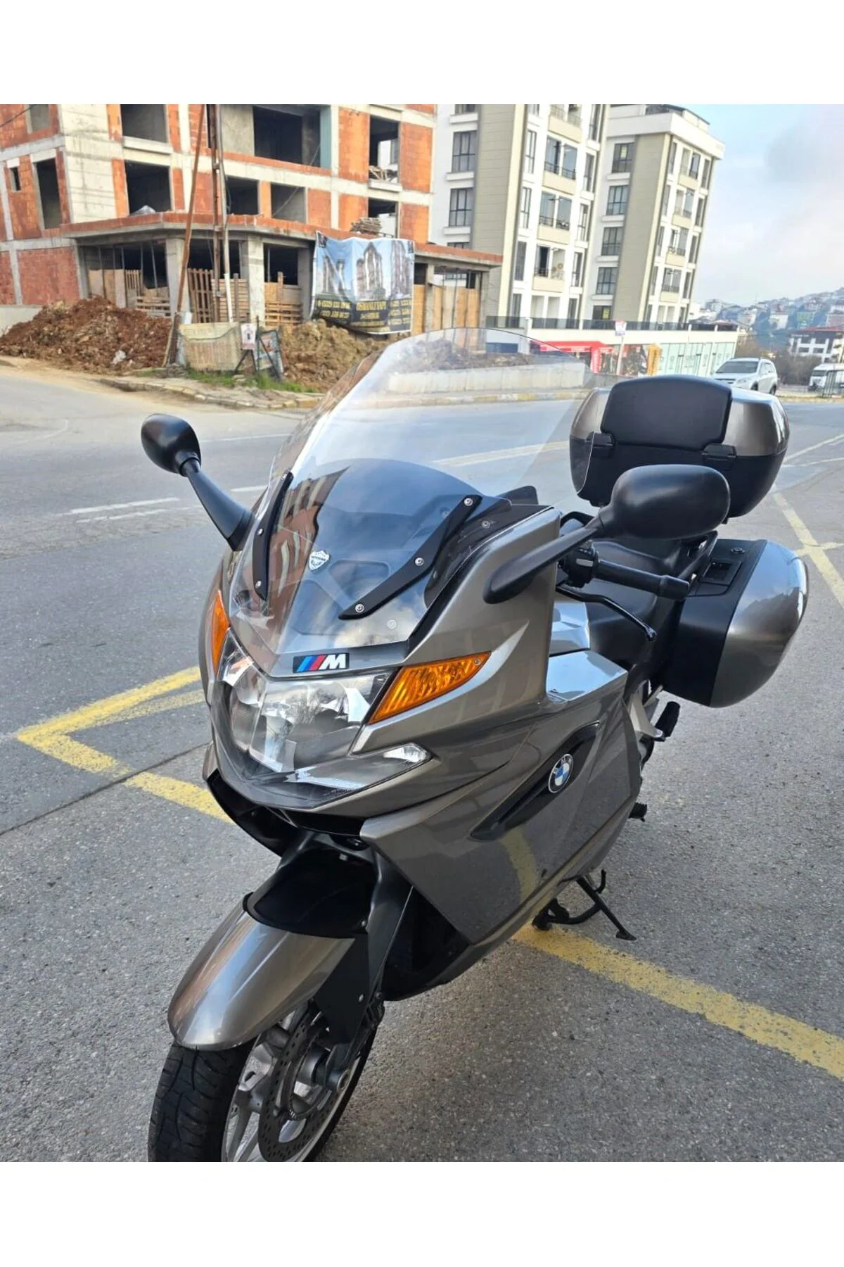Bmw K 1300 GT Ön Cam 2009-2013 Model 65cm Şeffaf Renkli 4mm