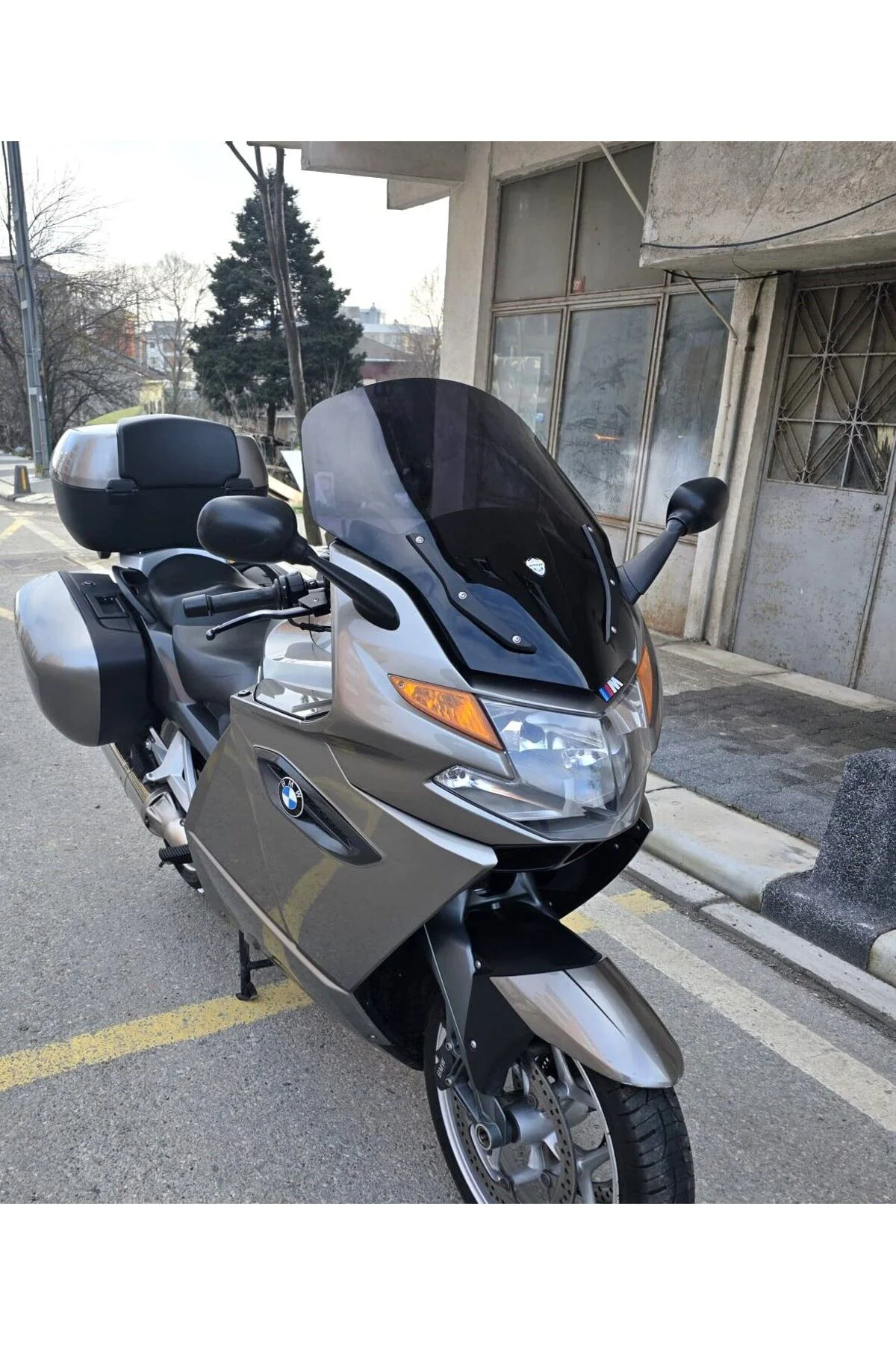 Bmw K 1300 GT Ön Cam 2009-2013 Model 65cm Siyah Renkli 4mm YOKTUR