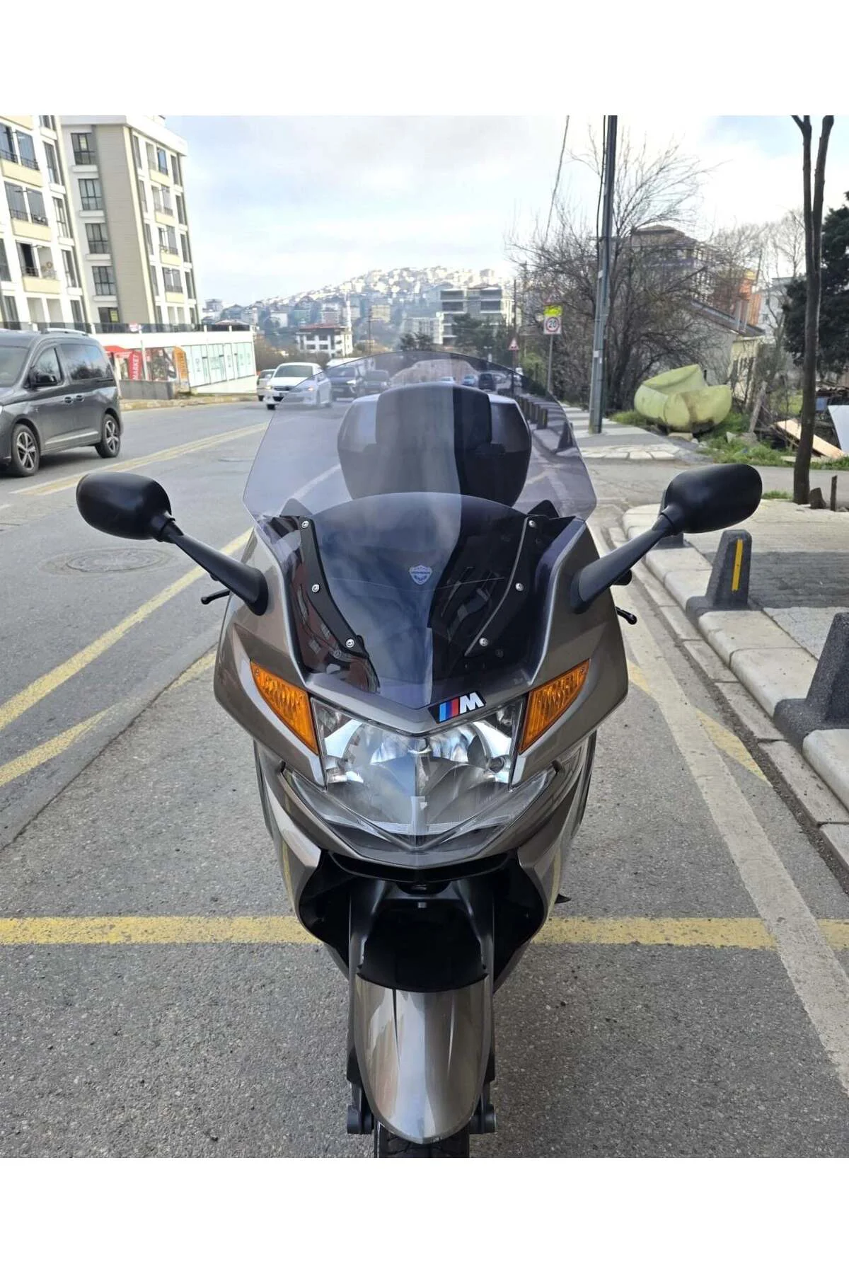 Bmw K 1300 GT Ön Cam 2009-2013 Model 65cm Füme Renkli 4mm