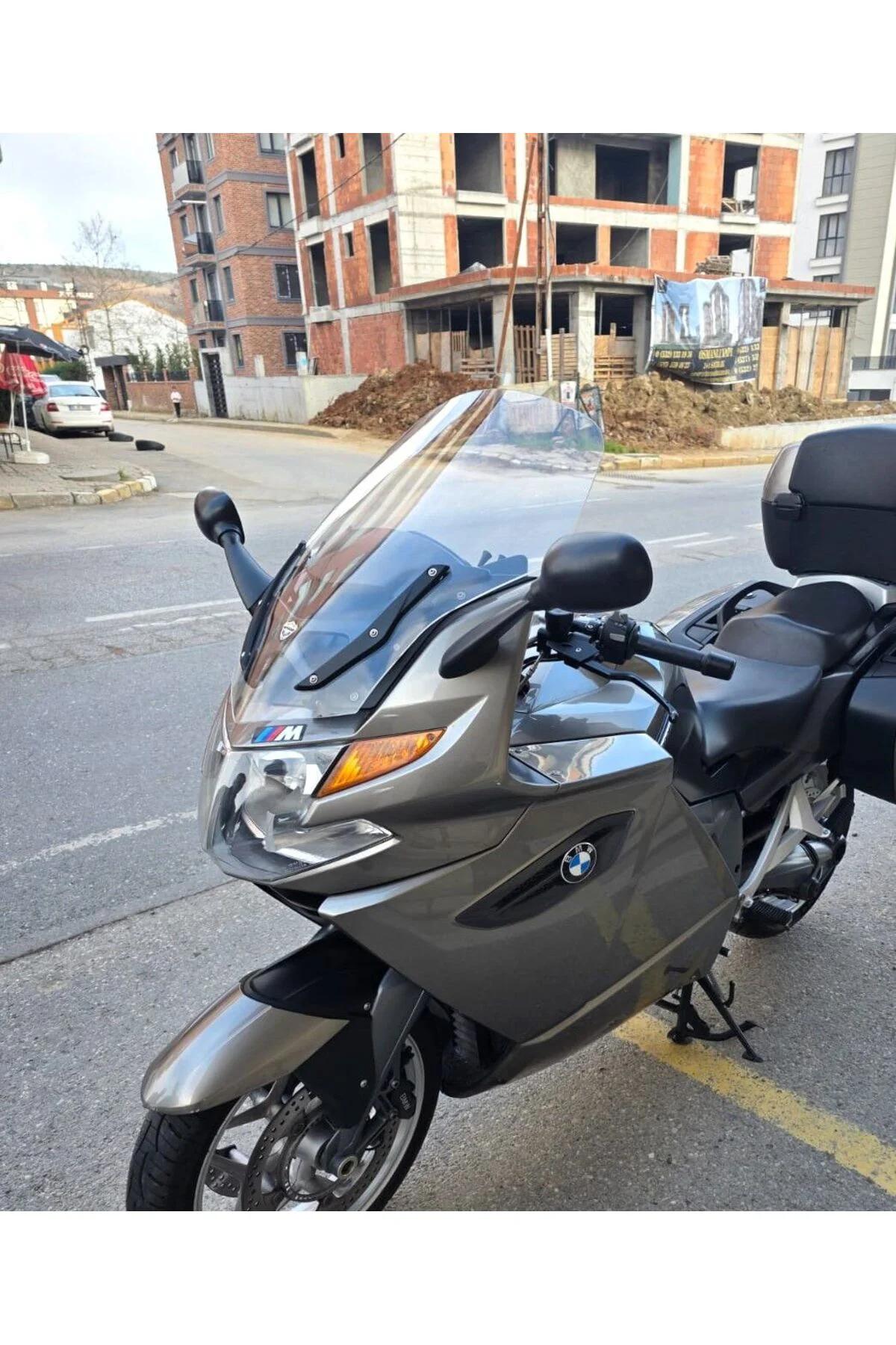 Bmw K 1300 GT Ön Cam 2009-2013 Model 65cm Şeffaf Renkli 4mm