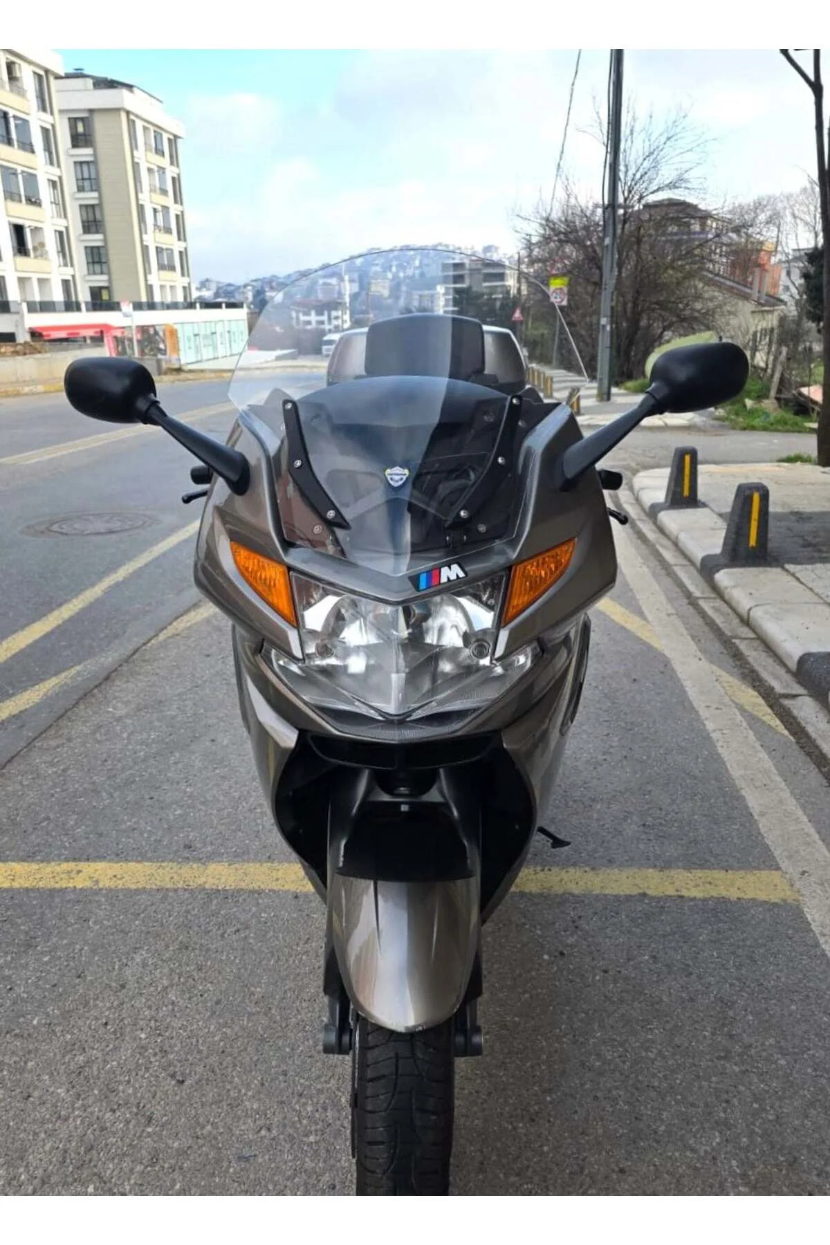 Bmw K 1300 GT Ön Cam 2009-2013 Model 65cm Şeffaf Renkli 4mm