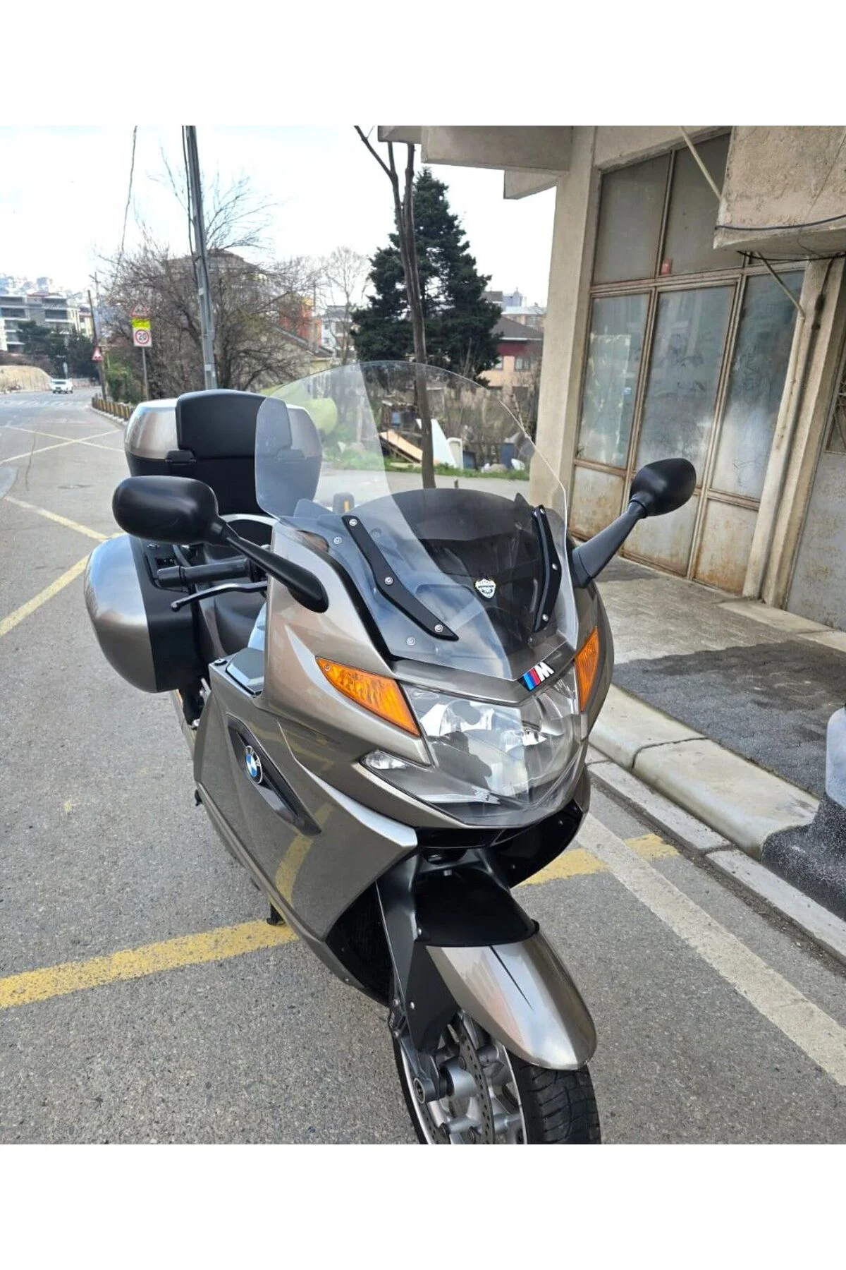 Bmw K 1300 GT Ön Cam 2009-2013 Model 65cm Şeffaf Renkli 4mm