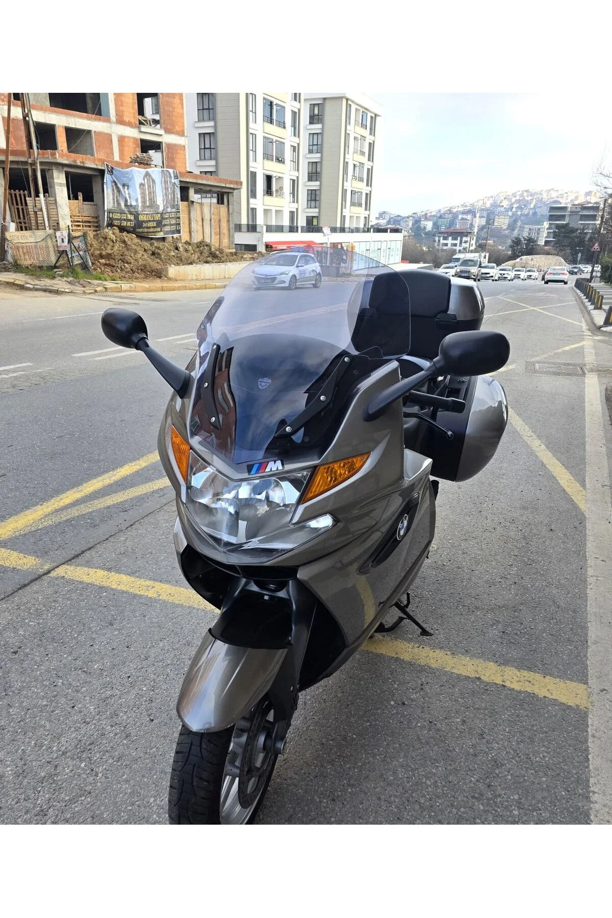 Bmw K 1300 GT Ön Cam 2009-2013 Model 65cm Füme Renkli 4mm