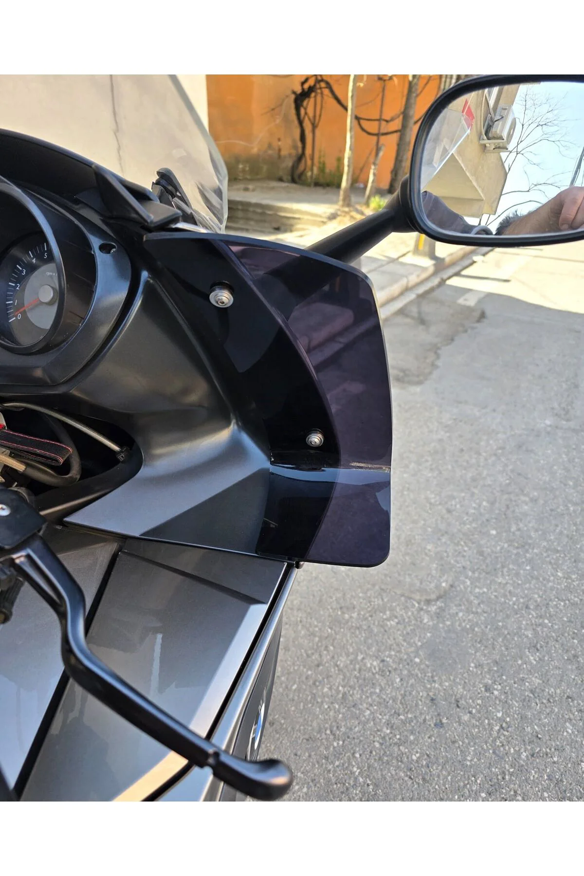 Bmw K 1300 GT Yan Rüzgarlık Deflektör 2009-2013 Model Siyah Renkl