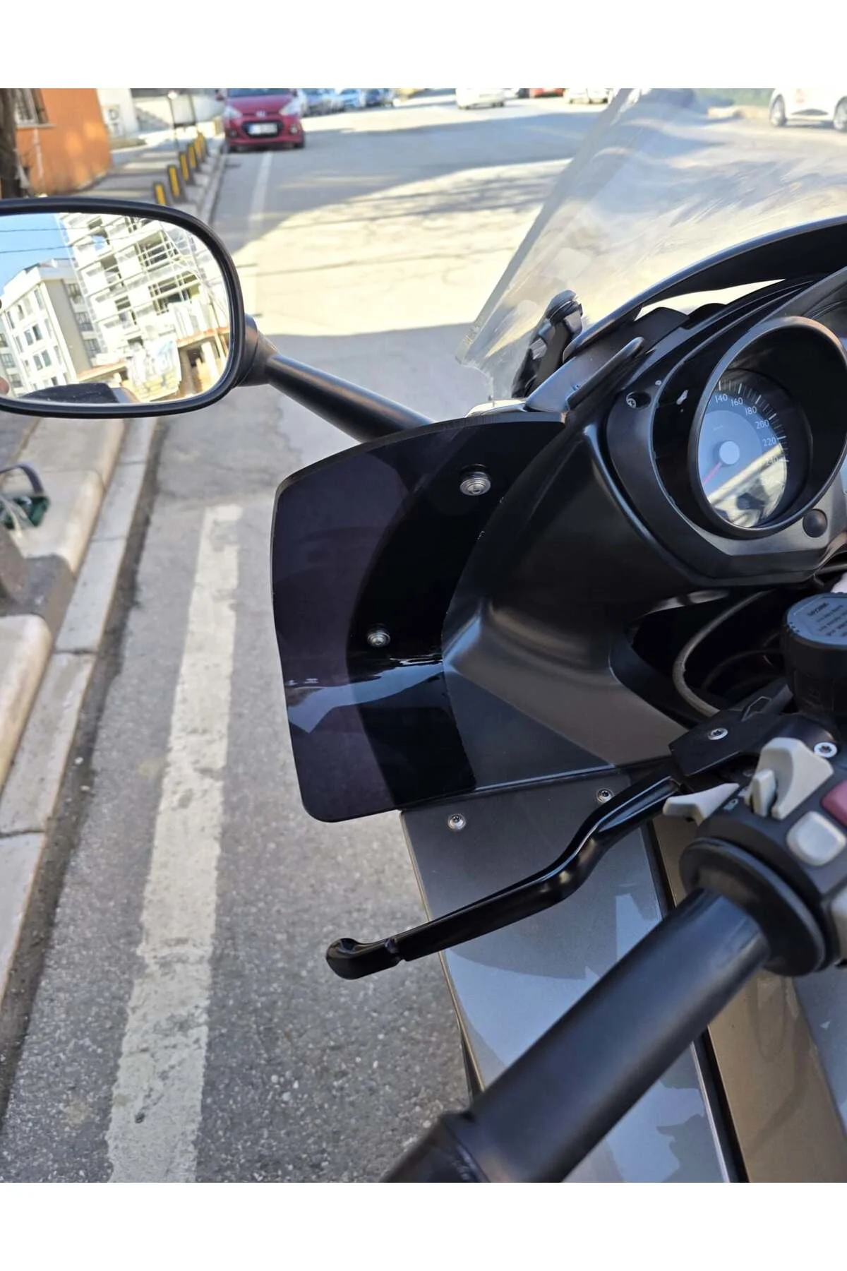 Bmw K 1300 GT Yan Rüzgarlık Deflektör 2009-2013 Model Siyah Renkl
