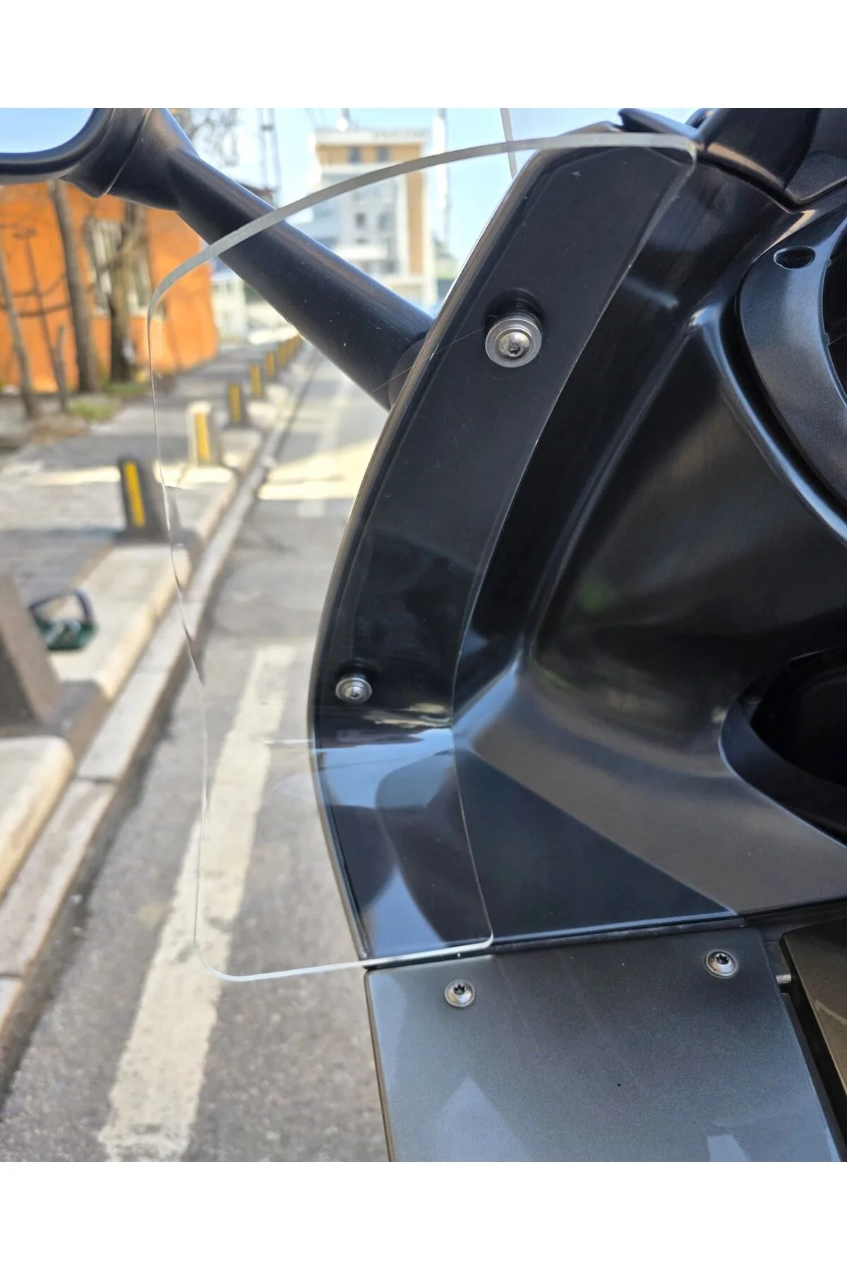 Bmw K 1300 GT Yan Rüzgarlık Deflektör 2009-2013 Model Şeffaf Renk