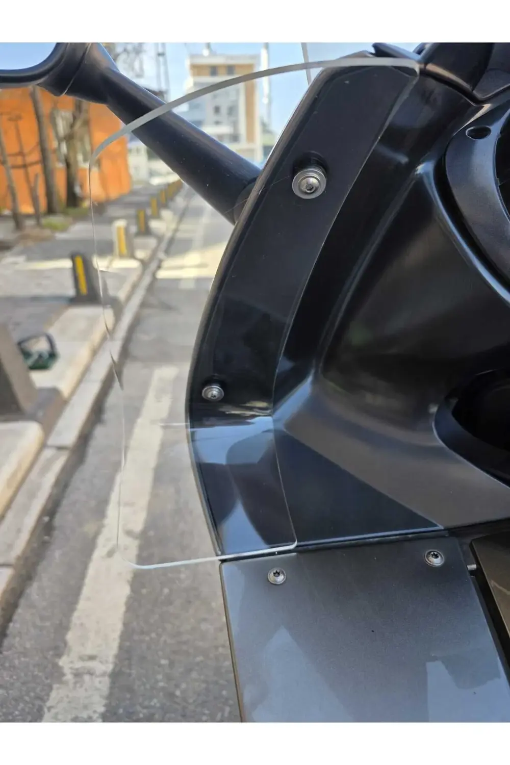 BMW K 1300 GT Yan Rüzgarlık Deflektör 2009-2013 Model Şeffaf Renk