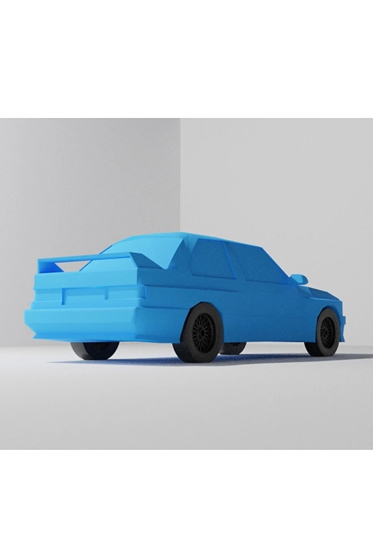 Bmw M3 E30 Model Maket Araba 19 Cm (büyük Boy)