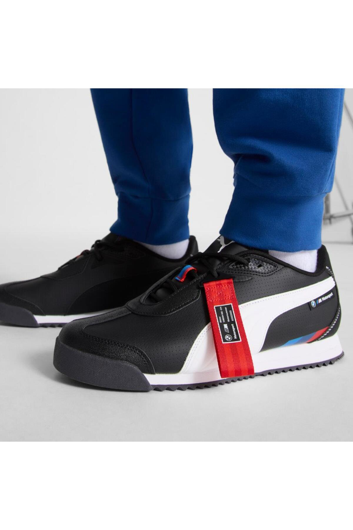 Puma Bmw Mms Roma Stradale Motorsport Erkek Siyah Sneaker Ayakkabı 308