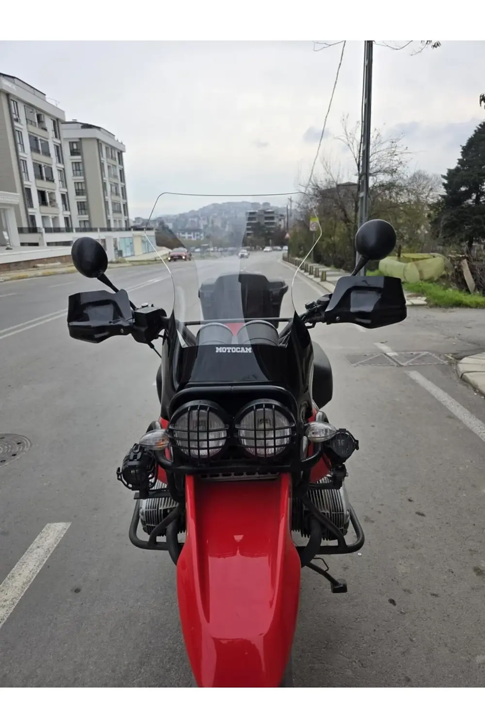 Bmw R 1100 GS Ön Cam 1993-1999 Model 58cm Şeffaf Renkli 4mm