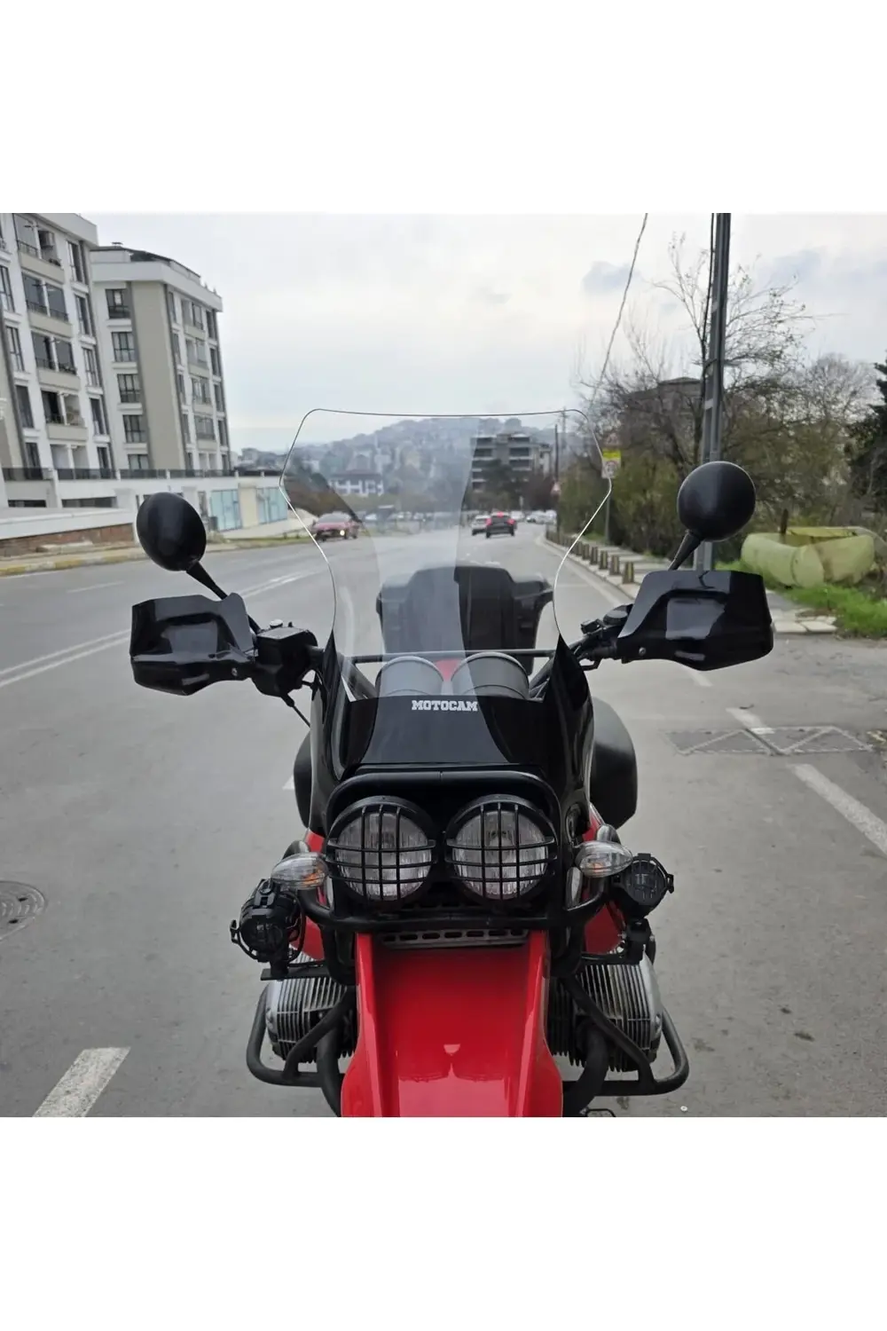 Bmw R 1100 GS Ön Cam 1993-1999 Model 58cm Şeffaf Renkli 4mm