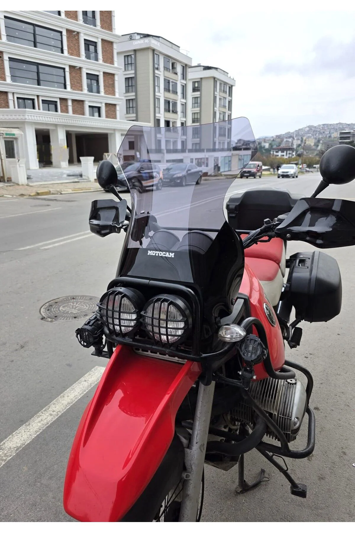 Bmw R 1100 GS Ön Cam 1993-1999 Model 58cm Füme Renkli 4mm