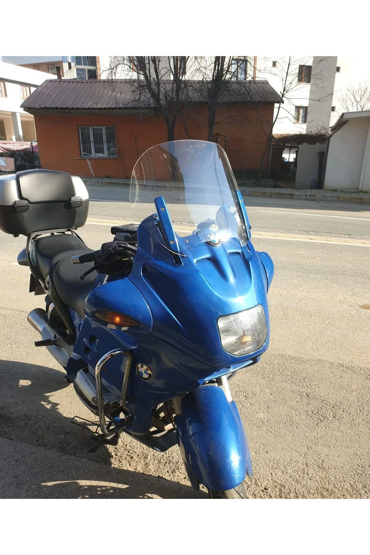 Bmw R 1100 RT Ön Cam 1994-2000 Model 49cm Şeffaf Renkli 4mm