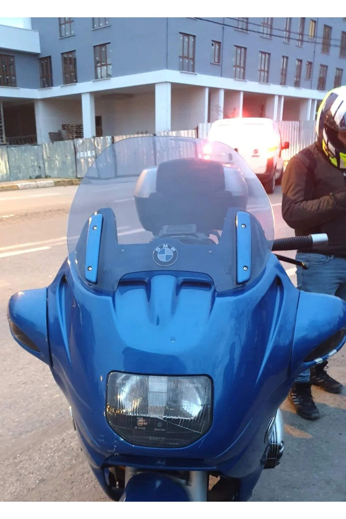 Bmw R 1100 RT Ön Cam 1994-2000 Model 49cm Füme Renkli 4mm