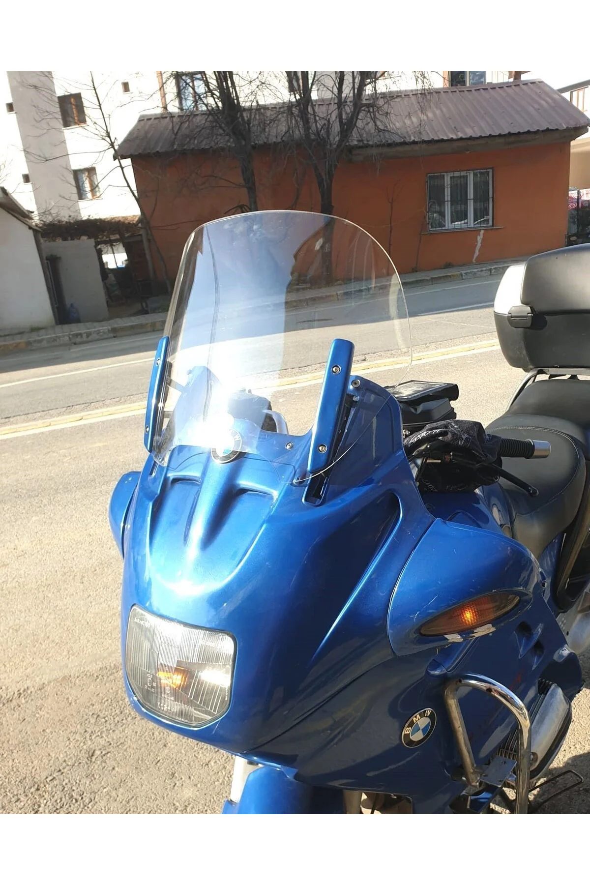 Bmw R 1100 RT Ön Cam 1994-2000 Model 49cm Şeffaf Renkli 4mm