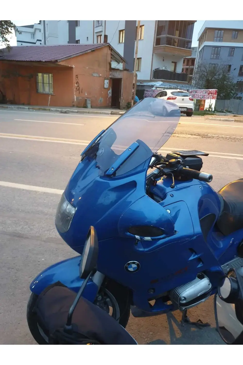 Bmw R 1100 RT Siperlik Ön Cam 1994-2000 Model 40cm Füme Renkli 4m