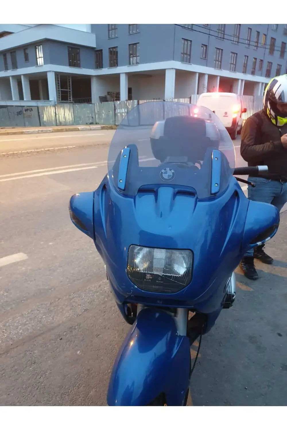 Bmw R 1100 RT Siperlik Ön Cam 1994-2000 Model 40cm Füme Renkli 4m