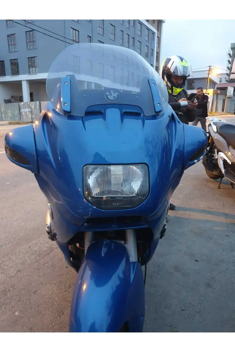 Bmw R 1100 RT Siperlik Ön Cam 1994-2000 Model 40cm Füme Renkli 4m