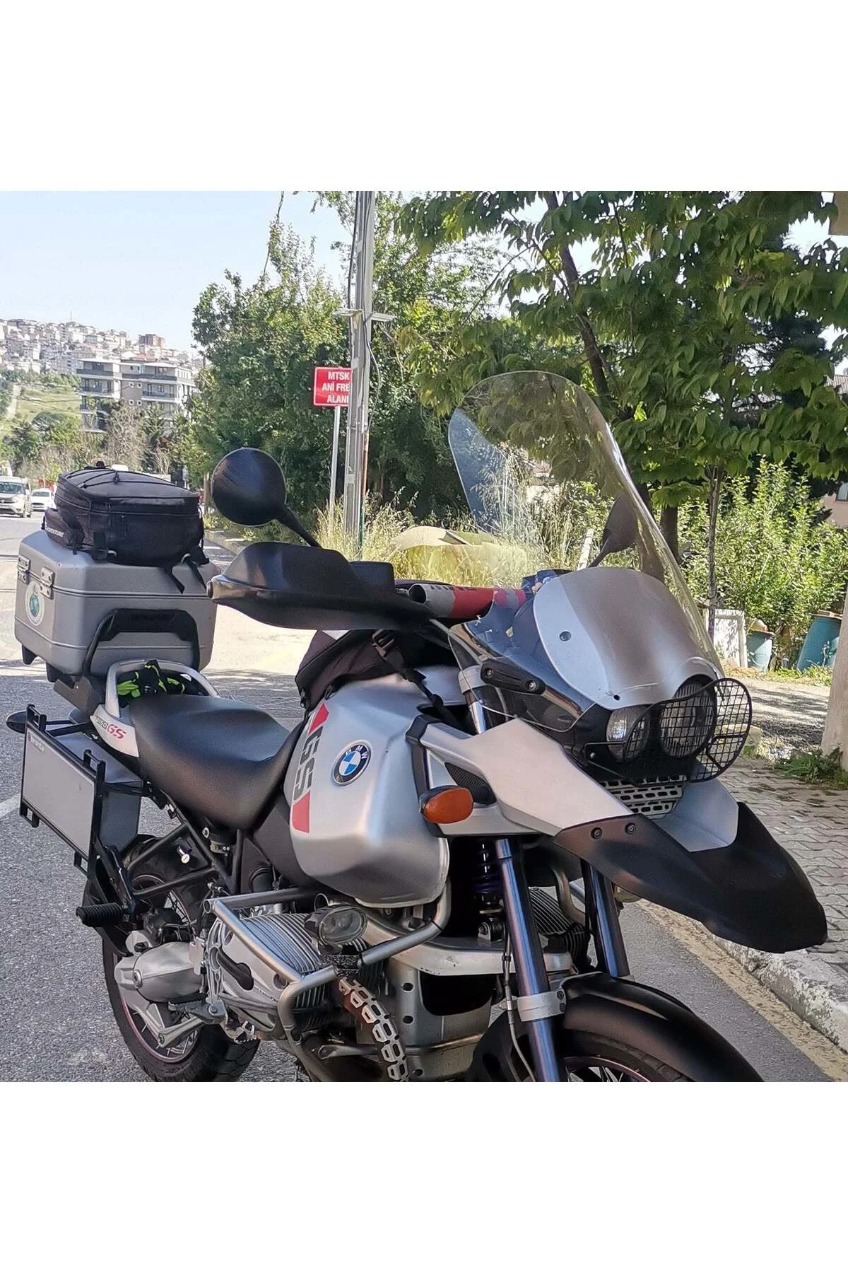 Bmw R 1150 ADV Ön Cam 2002-2006 Model 52cm Şeffaf Renkli 4mm