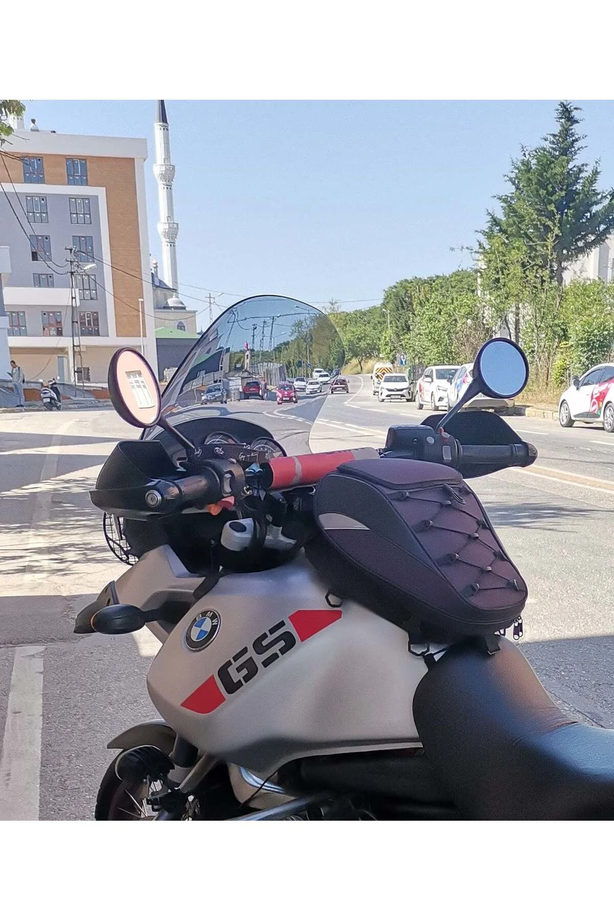 Bmw R 1150 ADV Ön Cam 2002-2006 Model 52cm Füme Renkli 4mm
