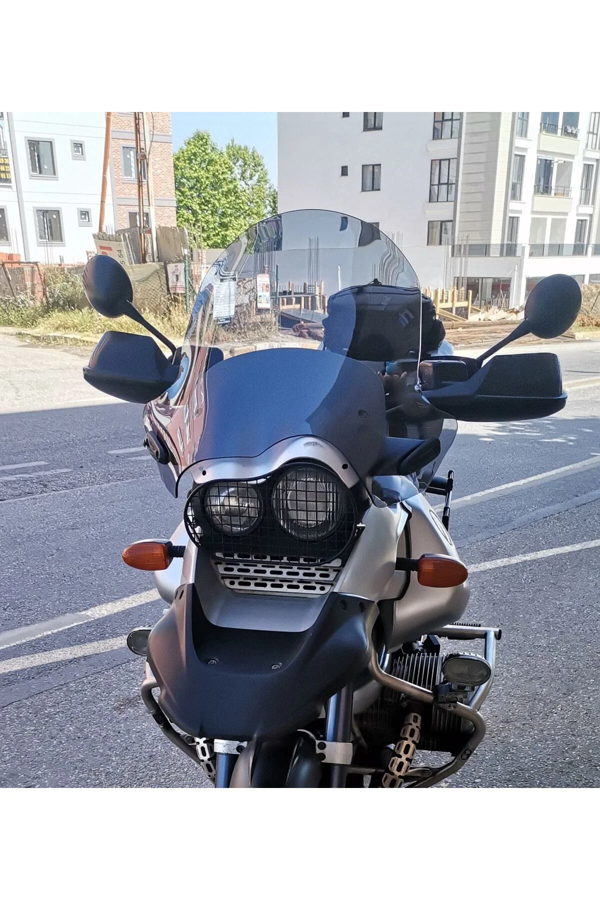 Bmw R 1150 ADV Ön Cam 2002-2006 Model 57cm Füme Renkli 4mm