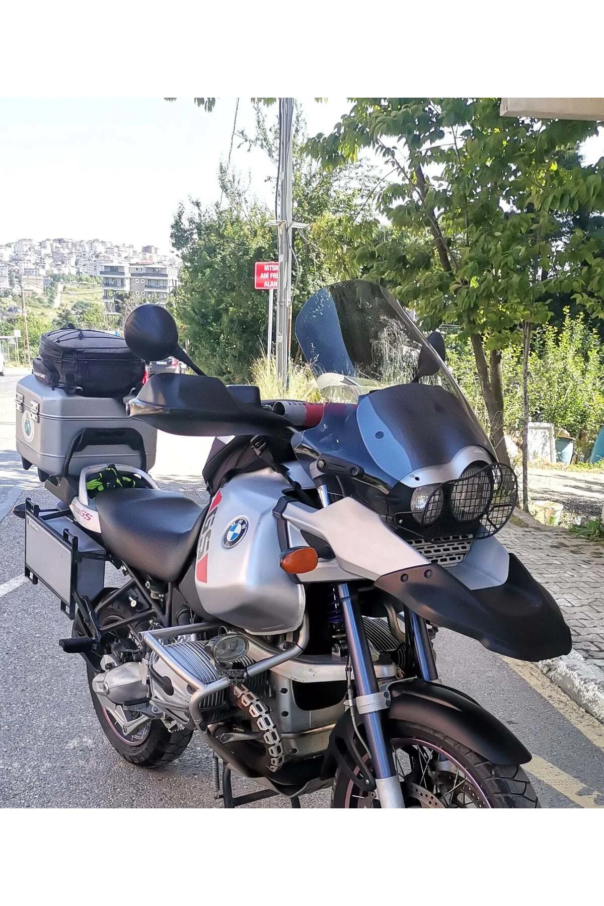 Bmw R 1150 ADV Ön Cam 2002-2006 Model 52cm Füme Renkli 4mm