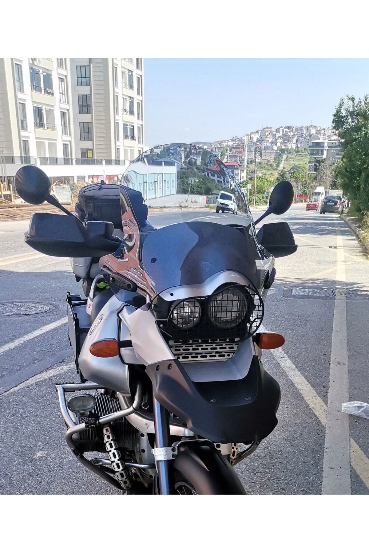 Bmw R 1150 ADV Ön Cam 2002-2006 Model 52cm Füme Renkli 4mm