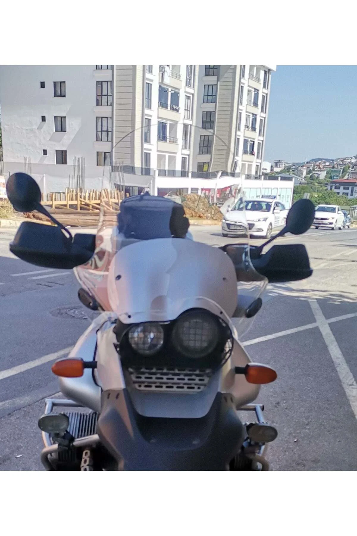 Bmw R 1150 ADV Ön Cam 2002-2006 Model 57cm Şeffaf Renkli 4mm