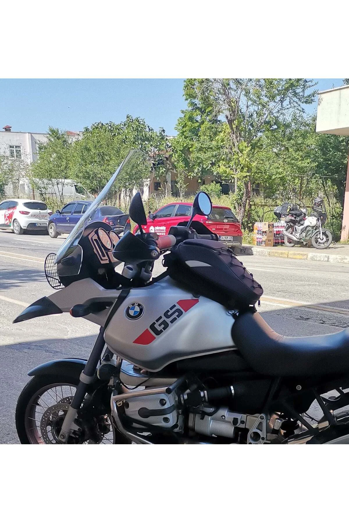 Bmw R 1150 ADV Ön Cam 2002-2006 Model 57cm Şeffaf Renkli 4mm