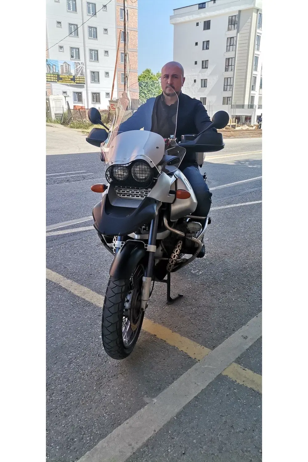 Bmw R 1150 ADV Ön Cam 2000 2002 Model 57cm Şeffaf Renkli 4mm