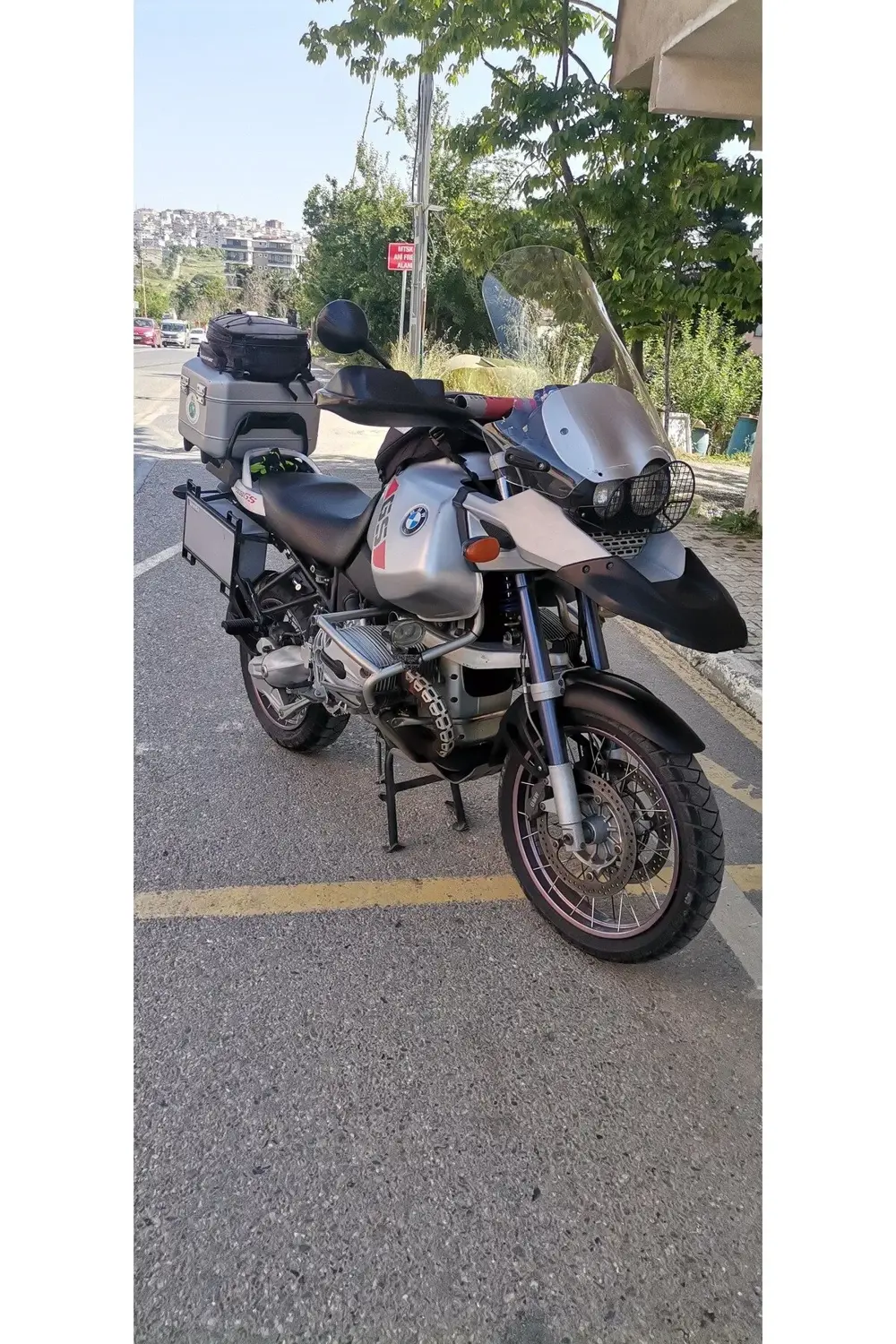 Bmw R 1150 ADV Ön Cam 2000 2002 Model 57cm Şeffaf Renkli 4mm