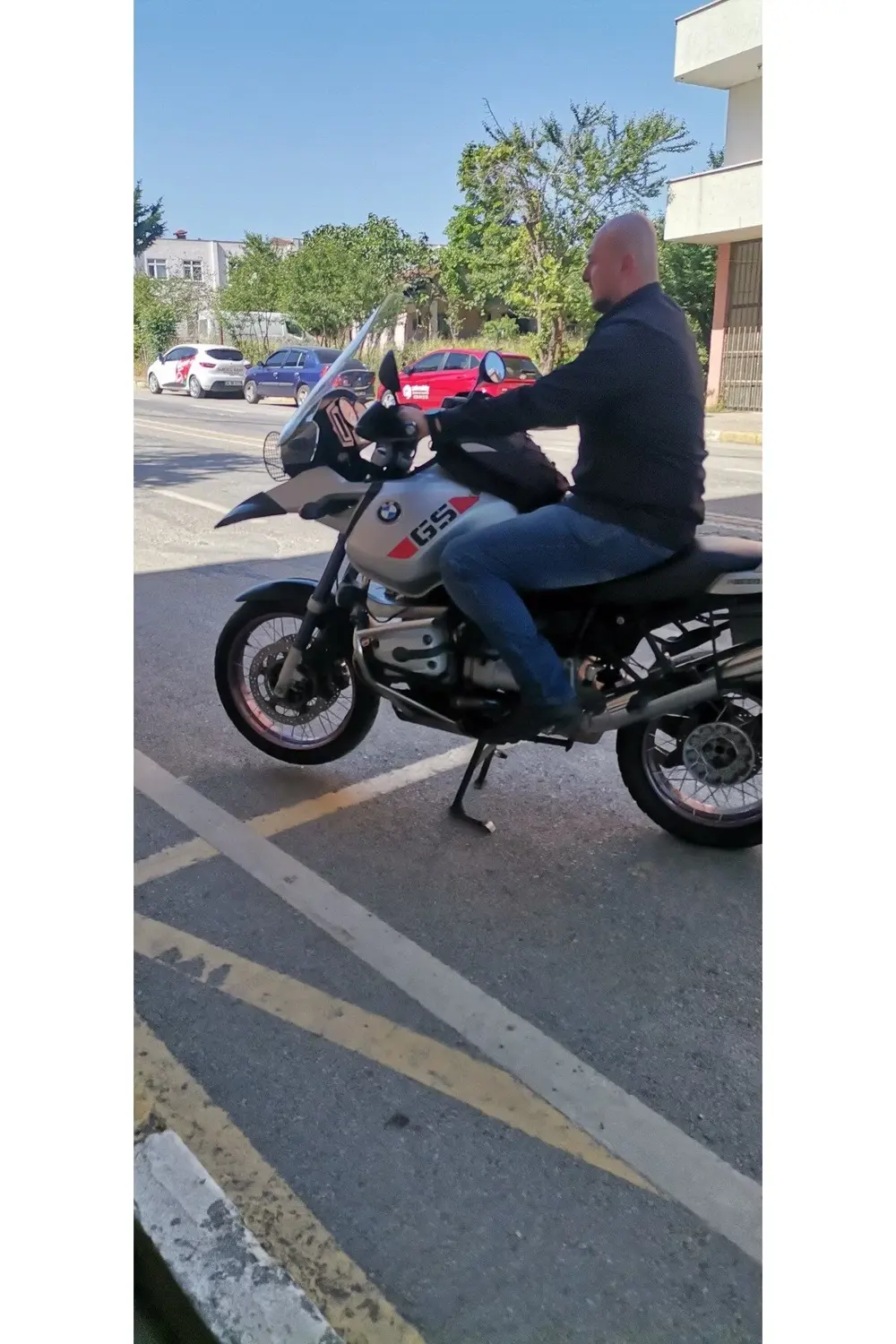 Bmw R 1150 ADV Ön Cam 2000 2002 Model 57cm Şeffaf Renkli 4mm