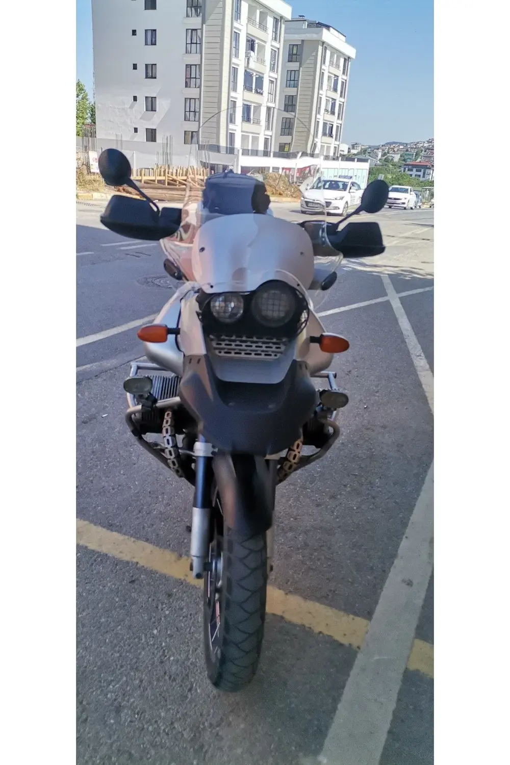 Bmw R 1150 ADV Ön Cam 2000 2002 Model 57cm Şeffaf Renkli 4mm