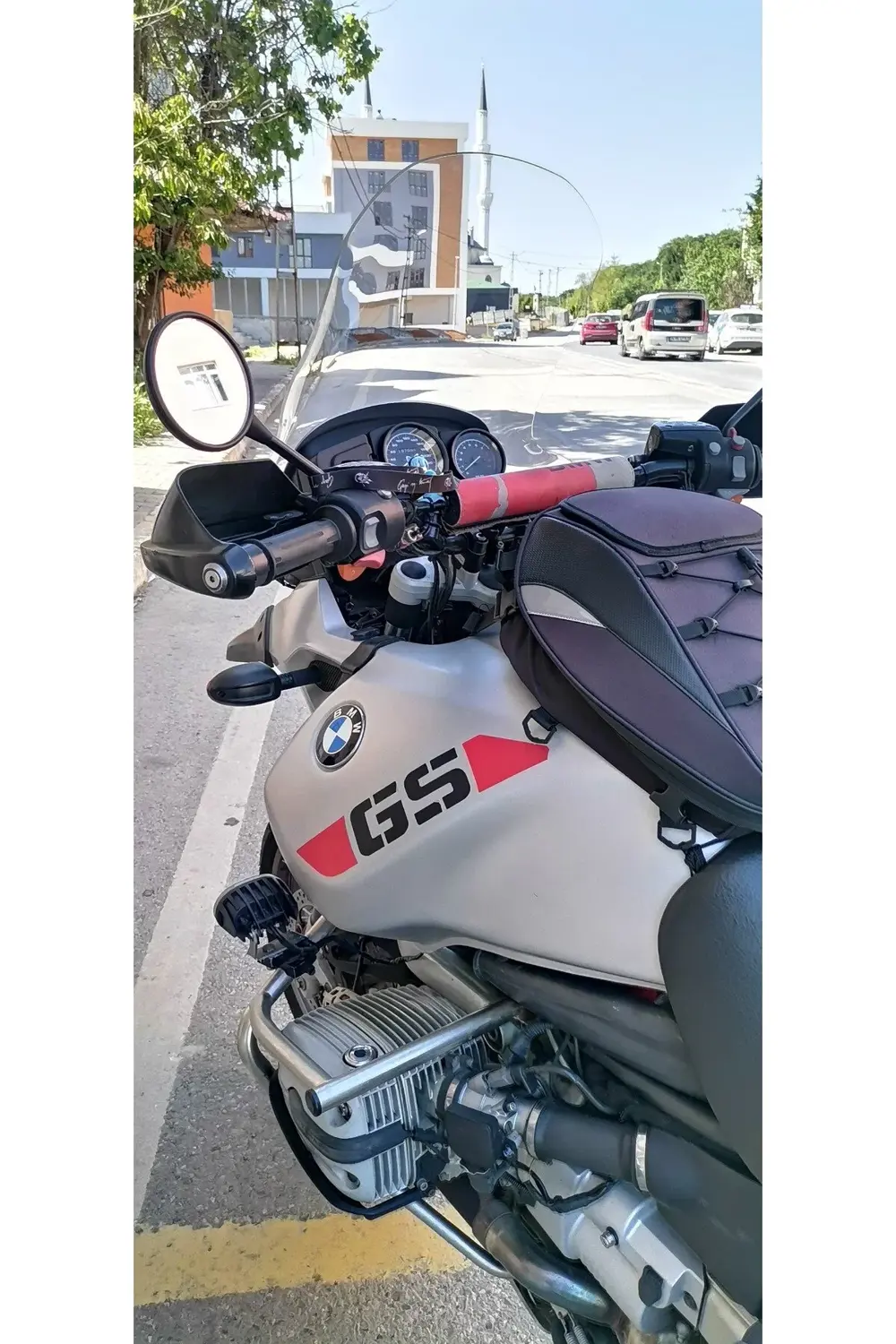 Bmw R 1150 ADV Ön Cam 2000 2002 Model 57cm Şeffaf Renkli 4mm