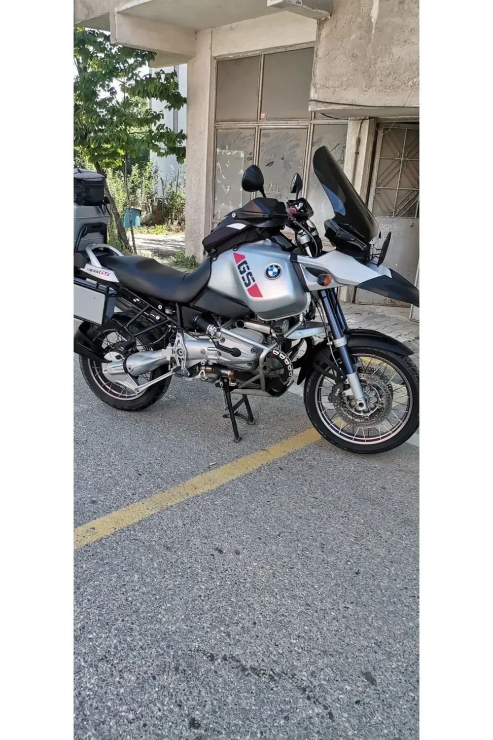 Bmw R 1150 ADV Ön Cam 2002-2006 Model 52cm Siyah Renkli 4mm