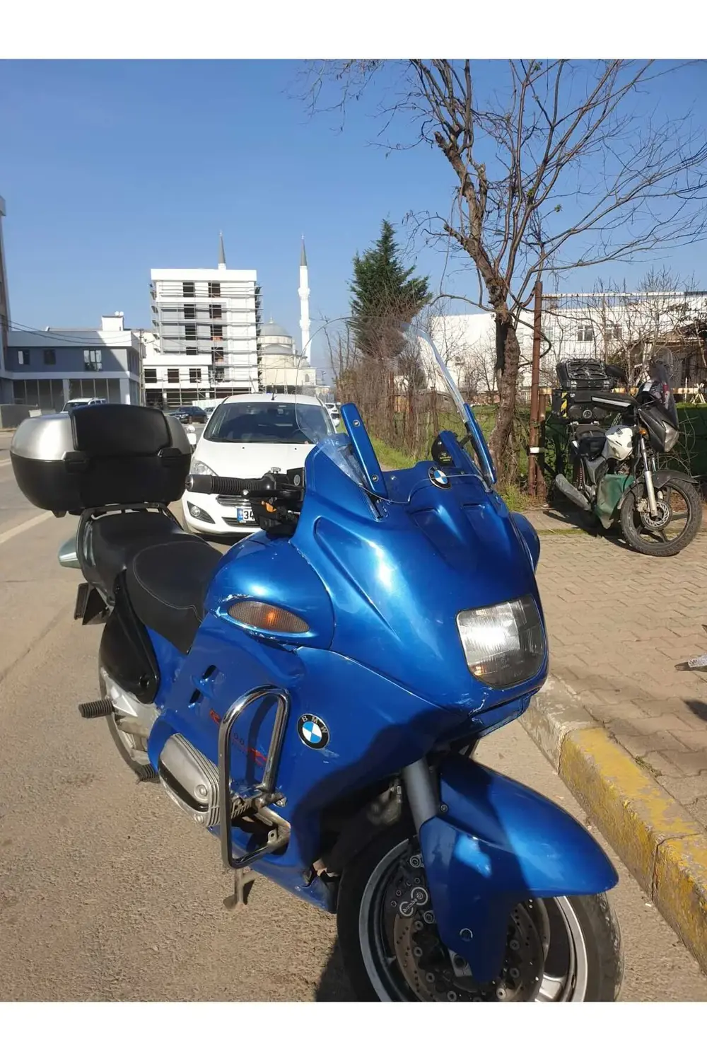 Bmw R 1150 RT Ön Cam 1995 2000 Model 40cm Şeffaf Renkli 4mm Uyuml