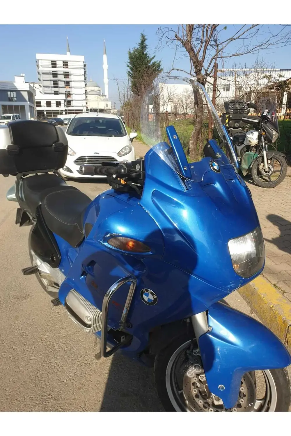Bmw R 1150 RT Ön Cam 1995 2000 Model 40cm Şeffaf Renkli 4mm Uyuml