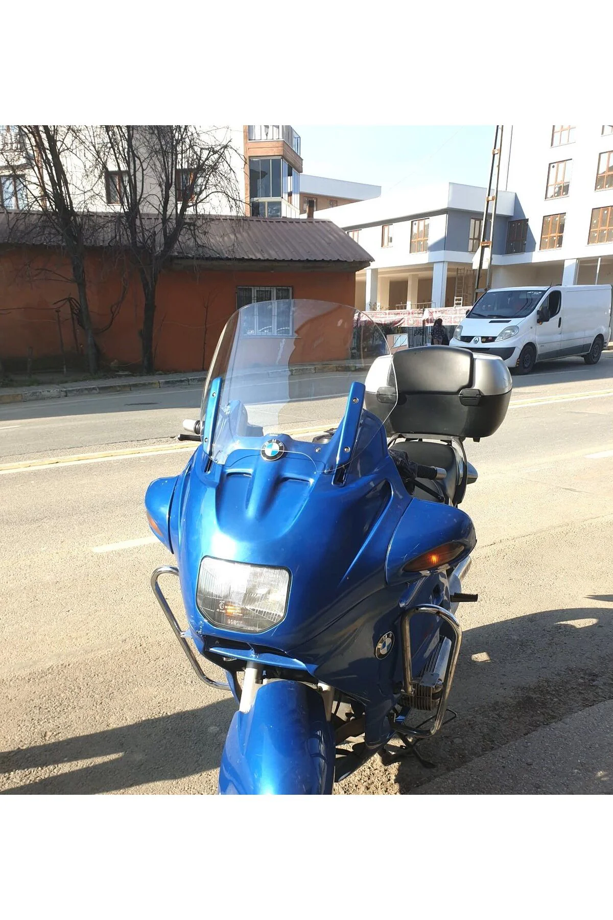 Bmw R 1150 RT Ön Cam 2001-2005 Model 40cm Şeffaf Renkli 4mm