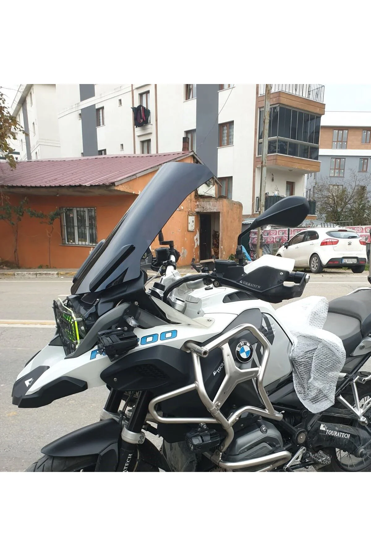 Bmw R 1200 1250 GS Ön Cam 2013-2024 Model 52cm Siyah Renkli 4mm