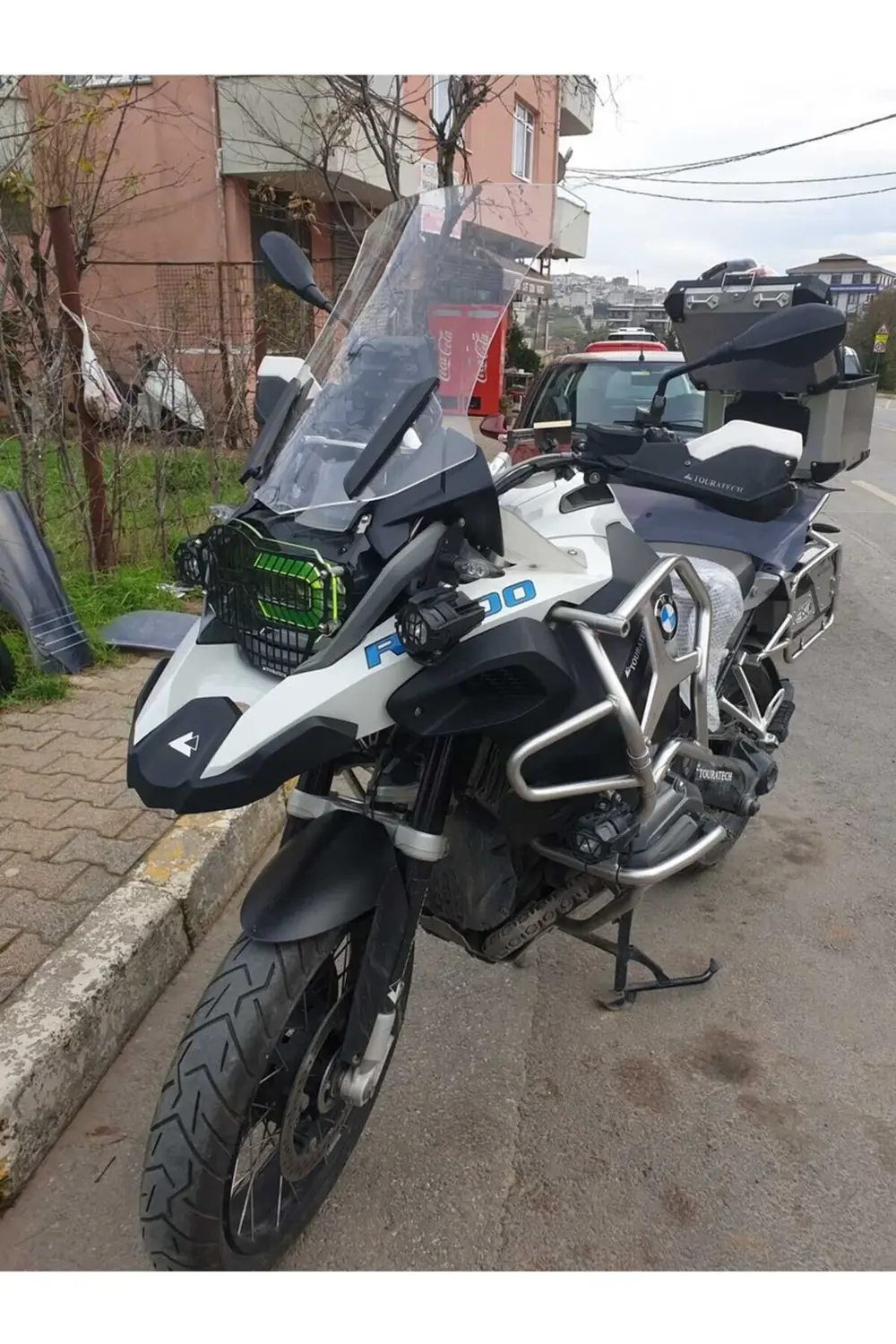 Bmw R 1200 1250 GS Ön Cam 2013-2024 Model 52cm Şeffaf Renkli 4mm